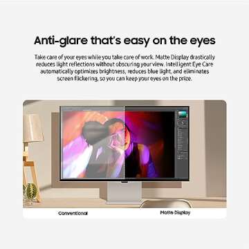 SAMSUNG 27" 5K Monitor with Thunderbolt 4 and SlimFit Camera