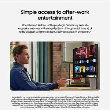 SAMSUNG 27" 5K Monitor with Thunderbolt 4 and SlimFit Camera