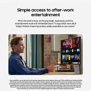 SAMSUNG 27" 5K Monitor with Thunderbolt 4 and SlimFit Camera