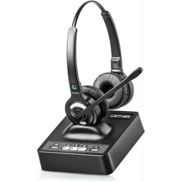 Leitner LH375 3-in-1 Wireless Headset for Work