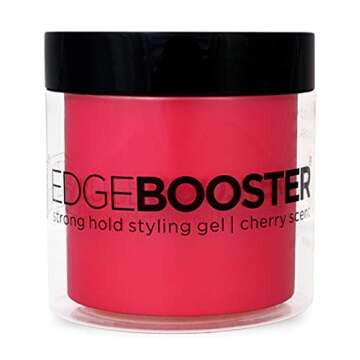 Edge Booster Style Factor Strong Hold Styling Gel, 16.9 Ounce (Cherry)
