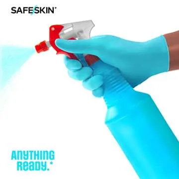 SAFESKIN Nitrile Gloves - Versatile & Durable Pack of 50
