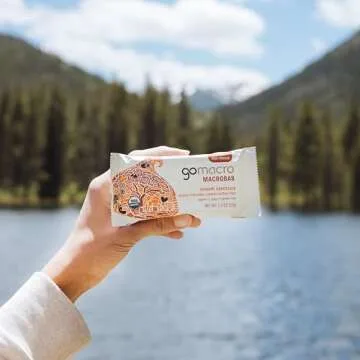 GoMacro Vegan Protein Bars - Organic Double Chocolate Delight