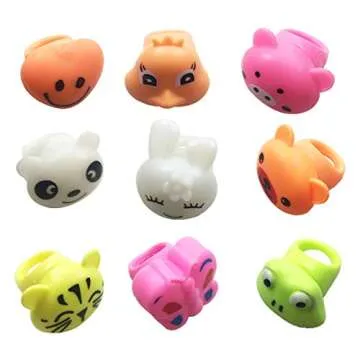 JoFAN LED Jelly Rings Easter Eggs - Fun Light Up Gifts