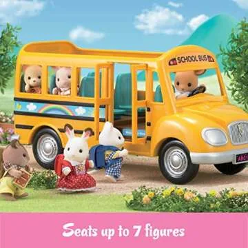 Calico Critters Country Tree School Bus – Engaging Playtime for Kids