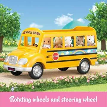 Calico Critters School Bus for Fun Adventures