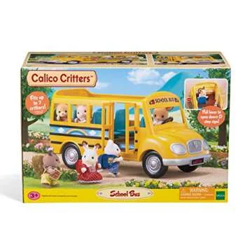Calico Critters School Bus for Fun Adventures
