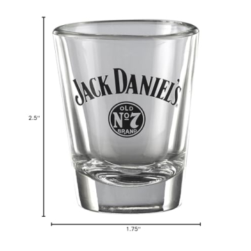 Jack Daniel's Stylish Shot Glass for Whiskey Lovers