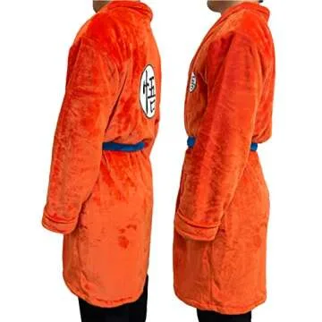 Lopbraa Men's Plush Bathrobe - Vibrant Comfort for Home