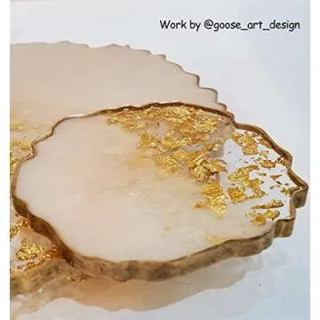 RESINWORLD Silicone Resin Molds Set for Creative Crafting