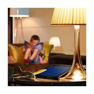 Philips Hue White A19 60W Equivalent Dimmable LED Smart Bulb Starter Kit (2 A19 60W White Bulbs and 1 Hub Compatible with Amazon Alexa Apple HomeKit and Google Assistant), 2 Pack