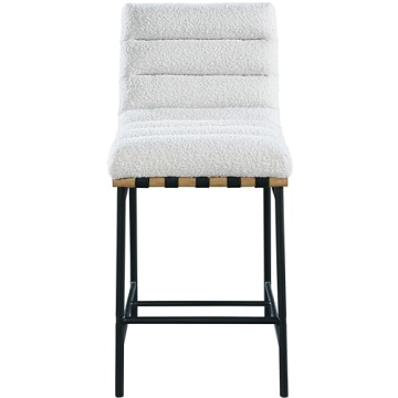 Affordable Boucle Counter Stool for Modern Living