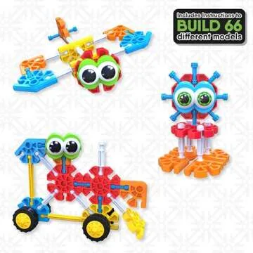 KID K'NEX - Build A Bunch Set ‚ 66 Pieces, Preschool STEM Building, Kid Construction Set, Creative Play‚ Ages 3+