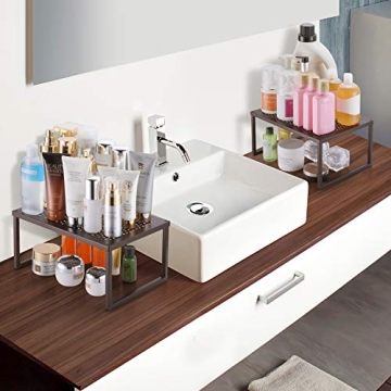 Simple Trending Cabinet Shelf Organizer for Kitchen Space