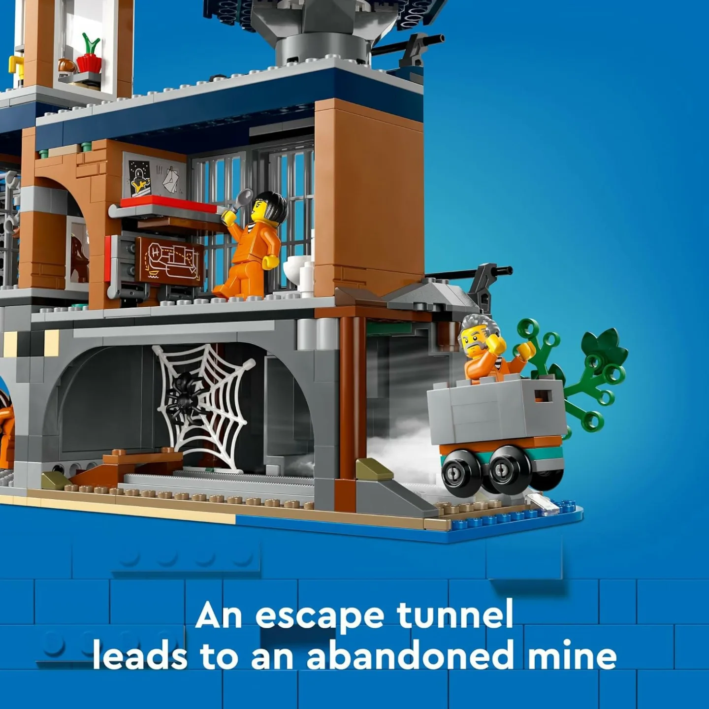 LEGO City Police Prison Island Set for Ages 7+
