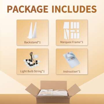 Imprsv 4FT Light Up Marquee Numbers for Parties