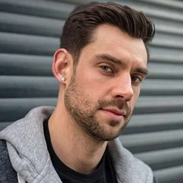 CASSIECA Elegant Cubic Zirconia Stud Earrings Set