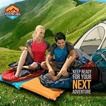 ZOOOBELIVES Comfortable Inflatable Sleeping Pad - Backpacking Must-Have