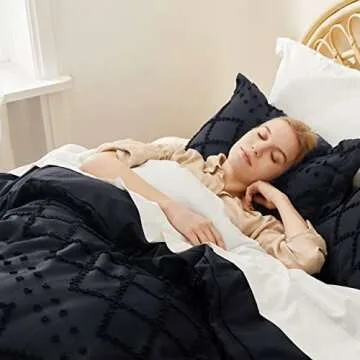 Bedsure Boho Duvet Cover King Size for Chic Comfort