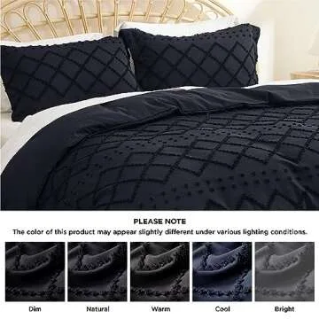 Bedsure Boho Duvet Cover King Size for Chic Comfort