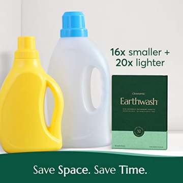 Earthwash Scent-Free Laundry Detergent Sheets for All