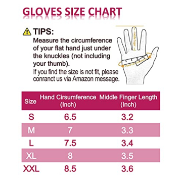 FEIQIAOSH Winter Leather Gloves with Touchscreen Capability