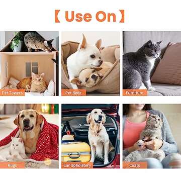 CUIUD Pet Hair Remover - Portable Fur Cleaning Tool