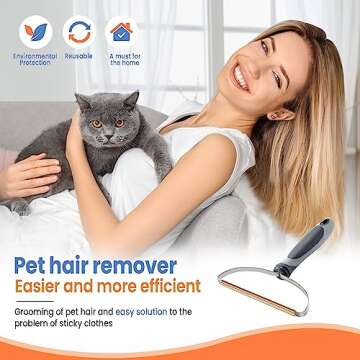 CUIUD Pet Hair Remover - Portable Fur Cleaning Tool