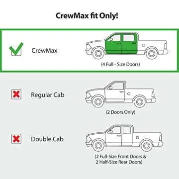 CLIM ART Rain Guards for Tundra 2007-2021 CrewMax