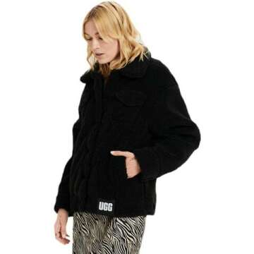 UGG Women's Frankie Sherpa Trucker Jacket