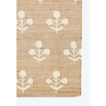 Erin Gates Orchard Geometric 8' x 10' Area Rugs in Natural ORCHAORC-2NAT80A0