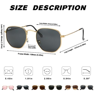 Stylish Pro Acme Square Sunglasses for Ultimate UV Protection