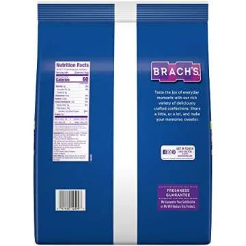 Brach's Star Brites Peppermint Starlight Mints Hard Candy, 5.6 lbs Bulk Candy Bag Individually Wrapped Bulk Holiday Candy