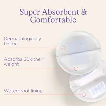 Lansinoh Disposable Nursing Pads, 200 Count, and Breast Therapy Packs with Soft Covers, 2 Pack, Breastfeeding Essentials for Moms