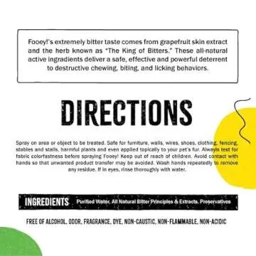 Fooey Ultra Bitter No Chew Spray for Pets 8 fl oz