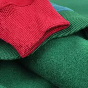 AGORA Color Block Hoodie for Men's Vibrant Streetwear