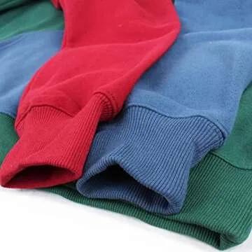 AGORA Color Block Hoodie for Men's Vibrant Streetwear