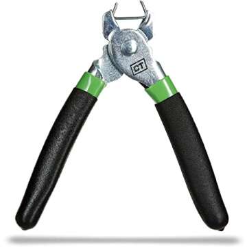 Cascade Tools Hog Ring Pliers Kit with 200 Galvanized Steel Hog Rings for Upholstery