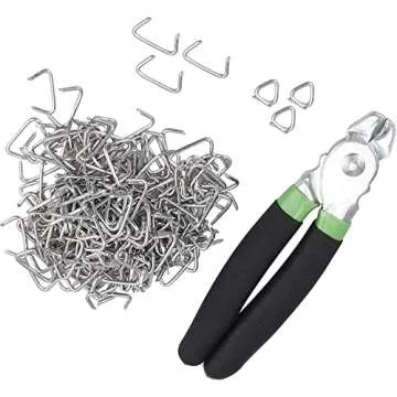 Cascade Tools Hog Ring Pliers Kit with Steel Hog Rings