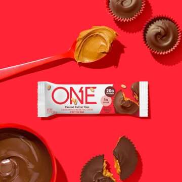 ONE Protein Bars, Gluten Free Peanut Butter Cup - 20g Protein