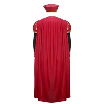 LiuzilaiST Red Cloak Costume Outfit for Halloween Party