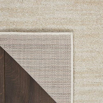 Nourison Essentials Ivory Beige Indoor/Outdoor Area Rug
