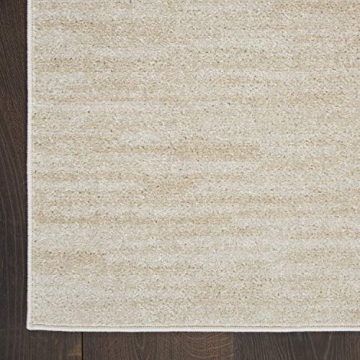 Nourison Essentials Ivory Beige Indoor/Outdoor Area Rug