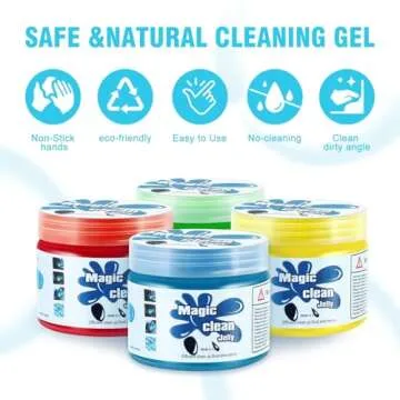 DNA MOTORING Car Cleaning Gels for Easy Car & Home Cleaning