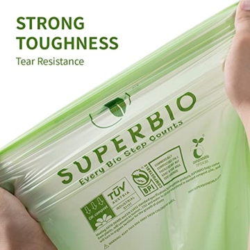 SUPERBIO Compostable Bags - Eco-Friendly Waste Solution
