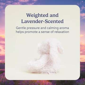 Warmies Pink Bunny - Microwavable Weighted Plush Toy