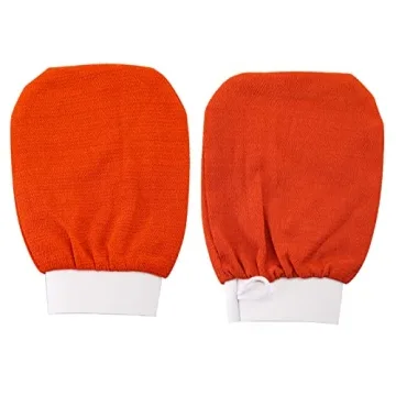 TOPZEA Exfoliating Gloves Dead Skin Remover for Smooth Skin