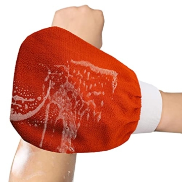 TOPZEA Exfoliating Gloves Dead Skin Remover for Smooth Skin