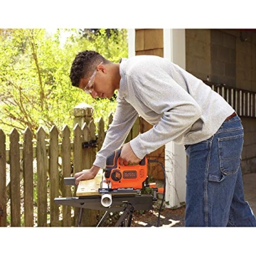 BLACK+DECKER 5 Amp Jig Saw with Quick-Change Blade System