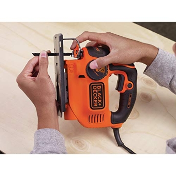BLACK+DECKER 5 Amp Jig Saw with Quick-Change Blade System
